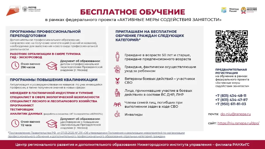 РАНХиГС. Нижегородский институт управления – филиал: подготовка управленческих кадров